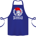 Skinhead Roman Trojan Helmet Punk Music Cotton Apron 100% Organic Royal Blue