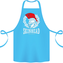 Skinhead Roman Trojan Helmet Punk Music Cotton Apron 100% Organic Turquoise