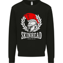 Skinhead Roman Trojan Helmet Punk Music Kids Sweatshirt Jumper Black