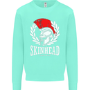 Skinhead Roman Trojan Helmet Punk Music Kids Sweatshirt Jumper Peppermint