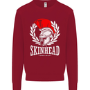 Skinhead Roman Trojan Helmet Punk Music Kids Sweatshirt Jumper Red