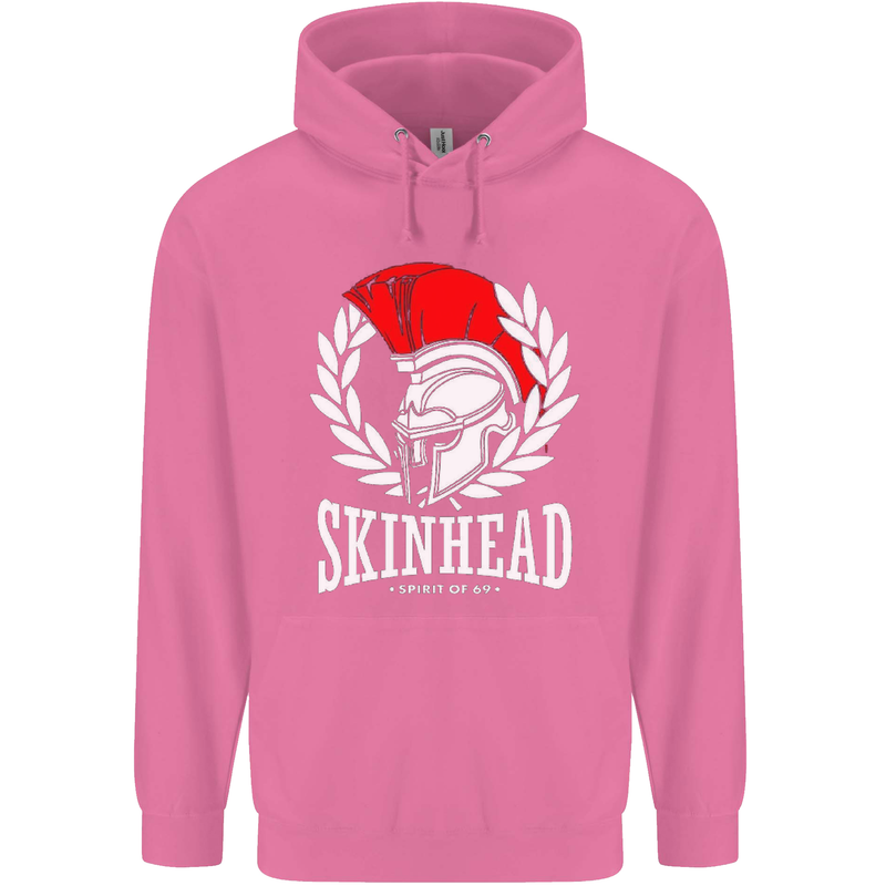 Skinhead Roman Trojan Helmet Punk Music Mens 80% Cotton Hoodie Azelea