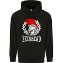 Skinhead Roman Trojan Helmet Punk Music Mens 80% Cotton Hoodie Black