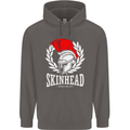 Skinhead Roman Trojan Helmet Punk Music Mens 80% Cotton Hoodie Charcoal