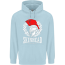 Skinhead Roman Trojan Helmet Punk Music Mens 80% Cotton Hoodie Light Blue