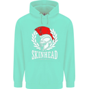 Skinhead Roman Trojan Helmet Punk Music Mens 80% Cotton Hoodie Peppermint