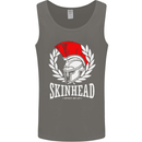 Skinhead Roman Trojan Helmet Punk Music Mens Vest Tank Top Charcoal