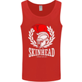 Skinhead Roman Trojan Helmet Punk Music Mens Vest Tank Top Red