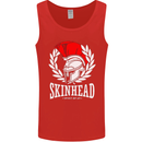 Skinhead Roman Trojan Helmet Punk Music Mens Vest Tank Top Red