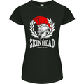 Skinhead Roman Trojan Helmet Punk Music Womens Petite Cut T-Shirt Black