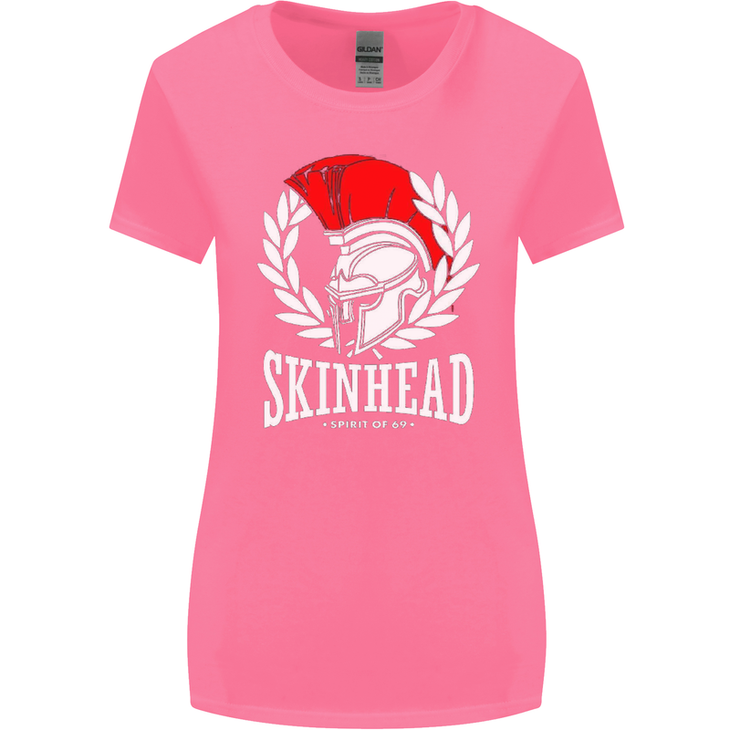 Skinhead Roman Trojan Helmet Punk Music Womens Wider Cut T-Shirt Azalea