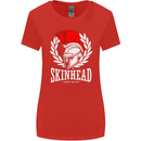 Skinhead Roman Trojan Helmet Punk Music Womens Wider Cut T-Shirt Red