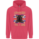 Skinhead Til I Die Punk Music Childrens Kids Hoodie Heliconia