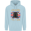 Skinhead Til I Die Punk Music Childrens Kids Hoodie Light Blue