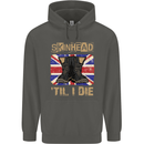 Skinhead Til I Die Punk Music Childrens Kids Hoodie Storm Grey