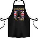 Skinhead Til I Die Punk Music Cotton Apron 100% Organic Black