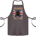 Skinhead Til I Die Punk Music Cotton Apron 100% Organic Dark Grey