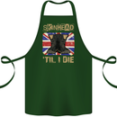 Skinhead Til I Die Punk Music Cotton Apron 100% Organic Forest Green