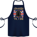 Skinhead Til I Die Punk Music Cotton Apron 100% Organic Navy Blue
