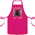 Skinhead Til I Die Punk Music Cotton Apron 100% Organic Pink