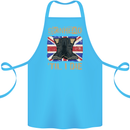 Skinhead Til I Die Punk Music Cotton Apron 100% Organic Turquoise