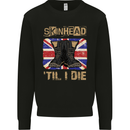 Skinhead Til I Die Punk Music Kids Sweatshirt Jumper Black
