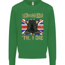 Skinhead Til I Die Punk Music Kids Sweatshirt Jumper Irish Green