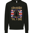 Skinhead Til I Die Punk Music Mens Sweatshirt Jumper Black