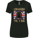 Skinhead Til I Die Punk Music Womens Wider Cut T-Shirt Black
