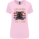 Skinhead Til I Die Punk Music Womens Wider Cut T-Shirt Light Pink