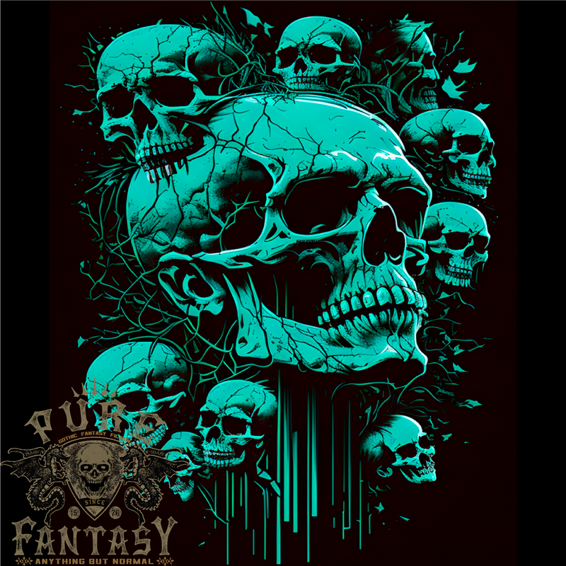 Skull Time Gothic Heavy Metal Rock Music Biker Mens Cotton T-Shirt Tee Top