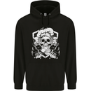Skull Chef Cooking Cook Baker Baking Mens 80% Cotton Hoodie Black
