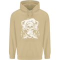 Skull Chef Cooking Cook Baker Baking Mens 80% Cotton Hoodie Sand
