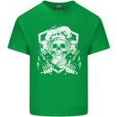 Skull Chef Cooking Cook Baker Baking Mens Cotton T-Shirt Tee Top Irish Green