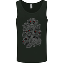 Skull Disorder Heavy Metal Biker Gothic Mens Vest Tank Top Black