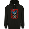 Skull King Childrens Kids Hoodie Black
