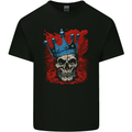 Skull King Kids T-Shirt Childrens Black
