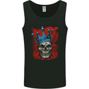 Skull King Mens Vest Tank Top Black