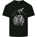 Skull Pirate Kids T-Shirt Childrens Black
