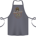 Skull Rider Motorcycle Biker Motorbike Cotton Apron 100% Organic Steel