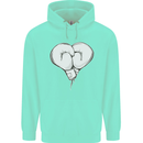 Skull Skeleton Boxing MMA Muay Thai Boxer Childrens Kids Hoodie Peppermint