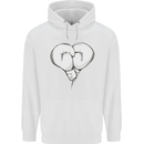 Skull Skeleton Boxing MMA Muay Thai Boxer Childrens Kids Hoodie White