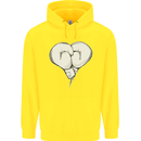 Skull Skeleton Boxing MMA Muay Thai Boxer Childrens Kids Hoodie Yellow