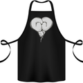 Skull Skeleton Boxing MMA Muay Thai Boxer Cotton Apron 100% Organic Black