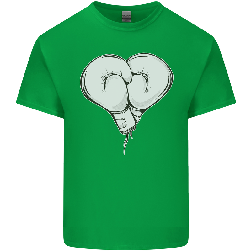 Skull Skeleton Boxing MMA Muay Thai Boxer Kids T-Shirt Childrens Irish Green