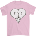 Skull Skeleton Boxing MMA Muay Thai Boxer Mens T-Shirt 100% Cotton Light Pink