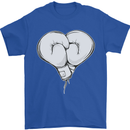 Skull Skeleton Boxing MMA Muay Thai Boxer Mens T-Shirt 100% Cotton Royal Blue