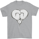 Skull Skeleton Boxing MMA Muay Thai Boxer Mens T-Shirt 100% Cotton Sports Grey