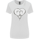 Skull Skeleton Boxing MMA Muay Thai Boxer Womens Wider Cut T-Shirt White