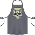Skull Snare Drum Drummer Drumming Cotton Apron 100% Organic Steel
